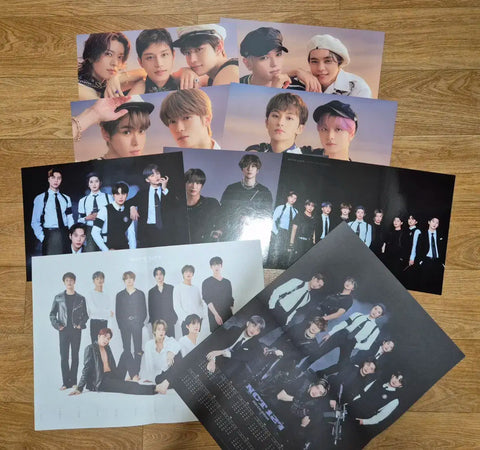 NCT 127 Season's Greetings + Summer Kit A4 size focused bulk transfer