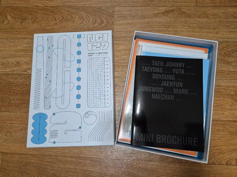NCT 127 Season's Greetings + Summer Kit A4 size focused bulk transfer