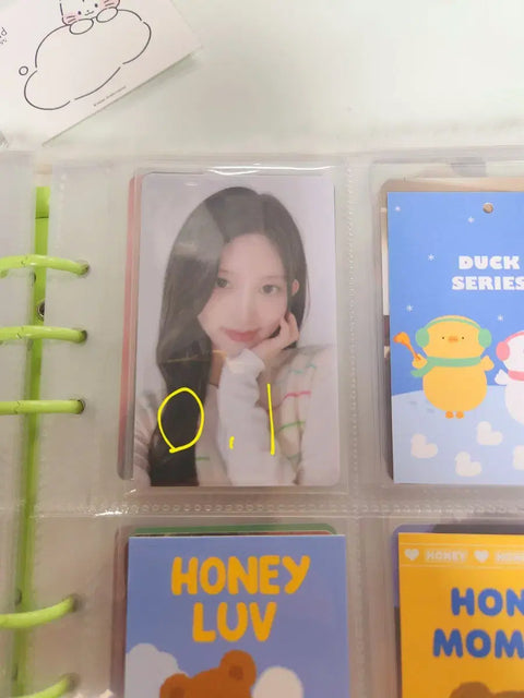 Selling Ive photo cards as a set.