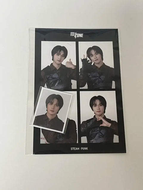 NCT Zone Steampunk 4-cut Photo Set Original Price Transfer