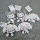 Authentic Sanrio Silver Doll Keyring Silver Kuromi Silver Cinnamoroll Bag Charm