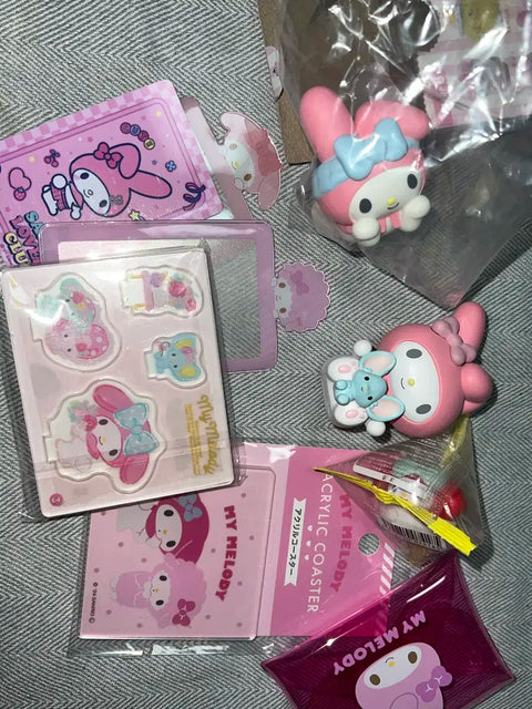 My Melody Sanrio Figure Acrylic Coaster etc. Lot