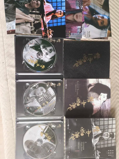 Blu-ray A Chinese Ghost Story Trilogy Limited Edition of 777 Copies