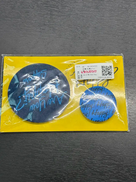 Arashi concert goods badge sale