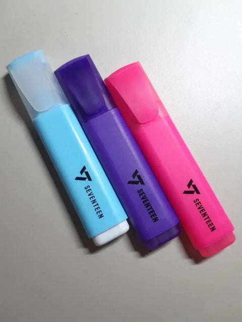 Seventeen Feather Sun Highlighters, selling as a set