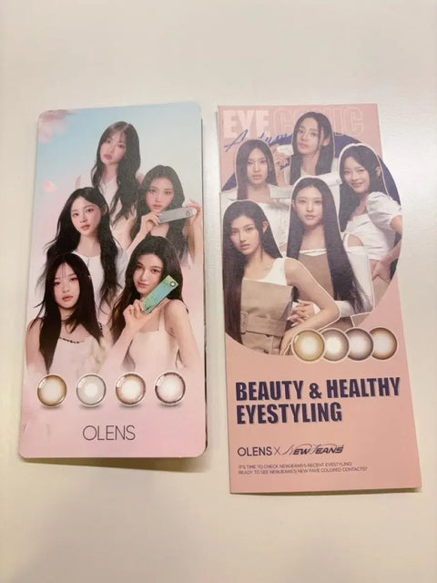 NewJeans NJ Orange Lens Pamphlet Bundle Transfer
