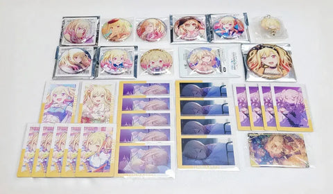 Project Sekai Leo/Need Tenma Saki Glitter Can Badge Epik Card Rare Wafer