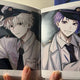 Blue Lock Nagi Leo Melo's unofficial photocard from print box.
