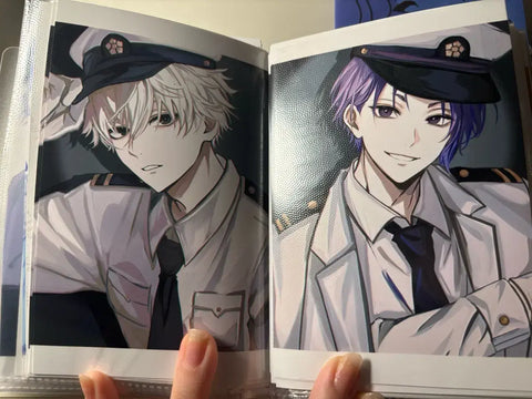 Blue Lock Nagi Leo Melo's unofficial photocard from print box.