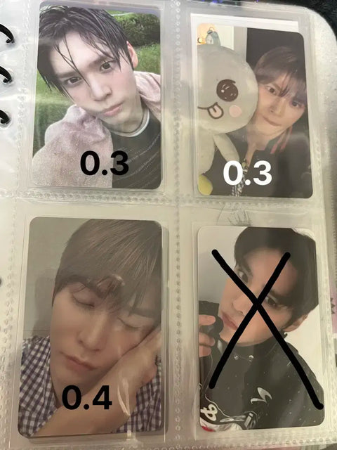Eunseok photocard Epilogue photocard sale