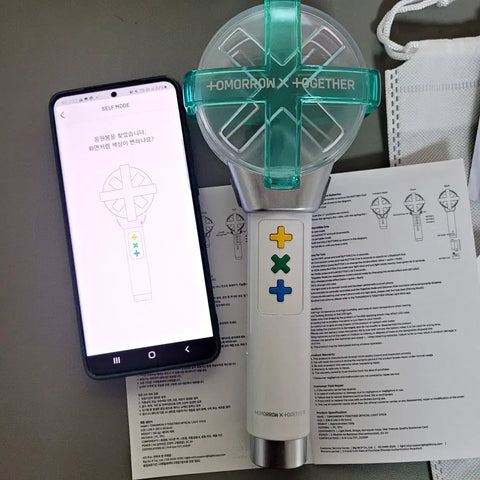 TXT MOA BONG Light Stick + 5 Photocards Set