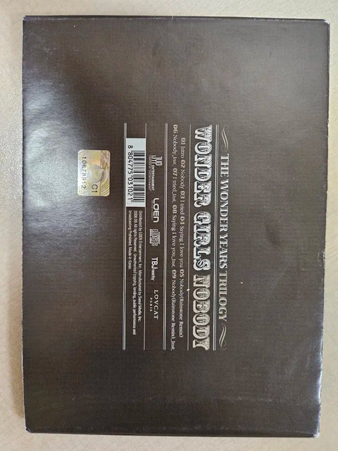 Wonder Girls Nobody CD Album