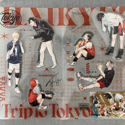 Haikyu!! Giga Jump Appendix Acrylic Stand Kenma Kuroo Hinata Tsukishima