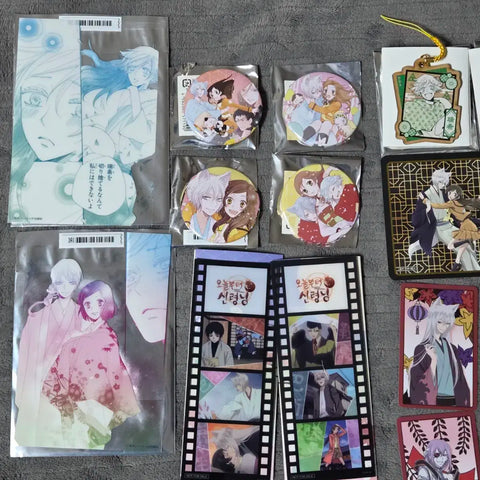 Kamisama Kiss Tomoe Nanami Pop-up Store Exclusive Coaster Film Badge Photocard Keychain