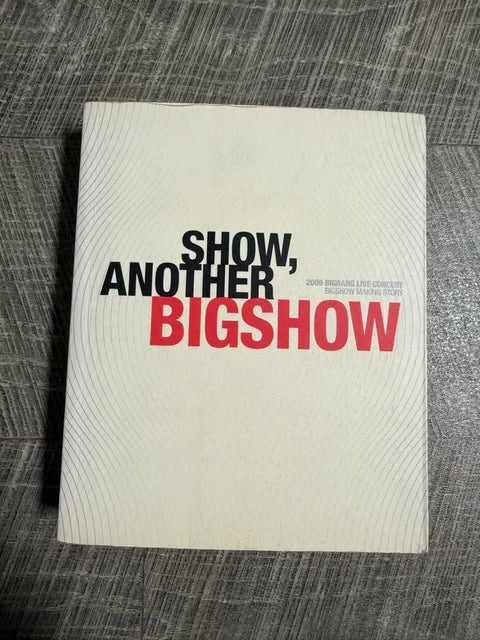 Big Bang Big Show Photobook Bigshow Bigbang