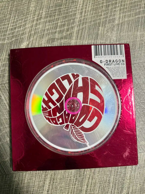 G-Dragon GD First Live CD from Korean