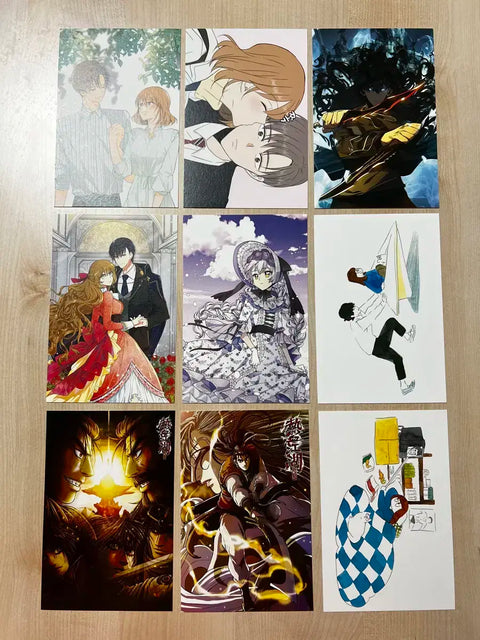 Kyobo Bookstore Manga Special Exhibit Naver Webtoon KakaoPage Postcard Set Event Limited Official