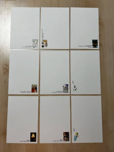 Kyobo Bookstore Manga Special Exhibit Naver Webtoon KakaoPage Postcard Set Event Limited Official