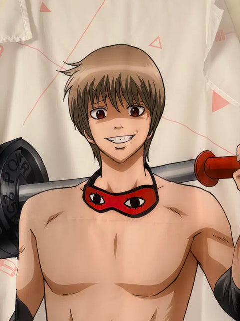 Gintama Big Cloth Fabric Poster Towel Sougo Transfer