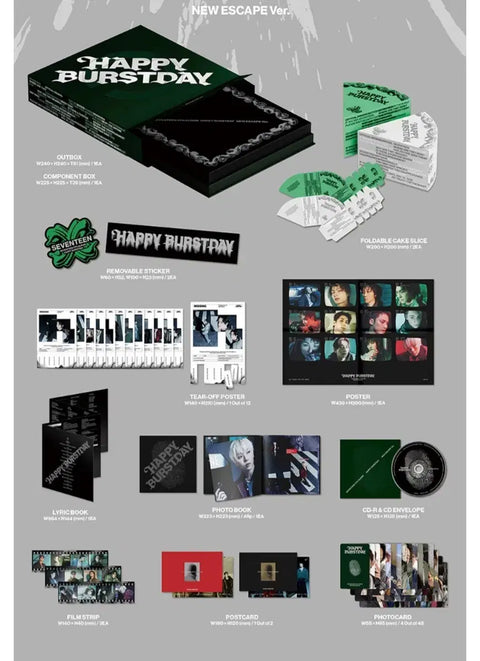 Seventeen Happy Birthday New Escape Version Unopened