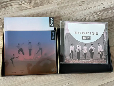 DAY6 Sunrise album and Dowoon Jae polaroid set