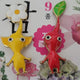 Selling Pikmin badges as a set.