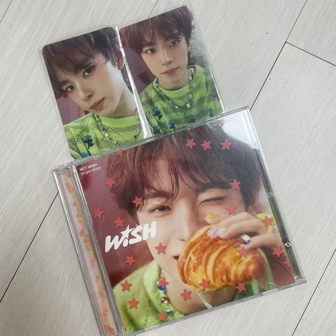 NCT Wish Yushi Japanese Edition Individual Edition Group Edition Photocards Full Set Bundle