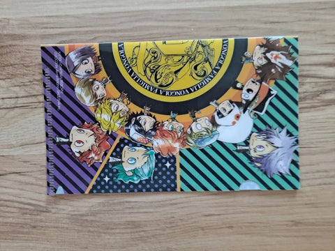 Katekyo Hitman Reborn Official First Edition Limited Mini Clear File & Appendix