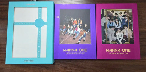 Wanna One albums and merchandise bundle
