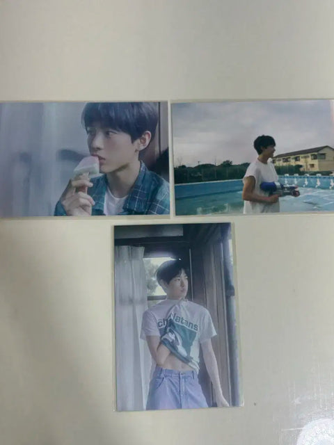 NCT Wish Yushi Exhibition Postcard Set abc All Together