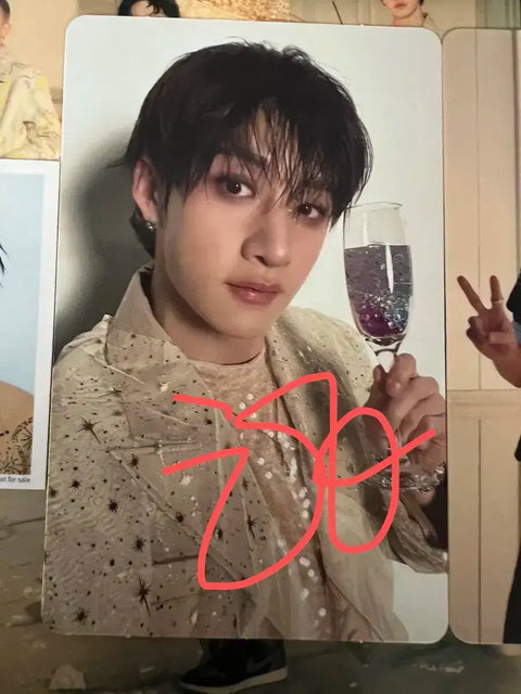 Hollow Limited Edition B Bang Chan Album Photocard