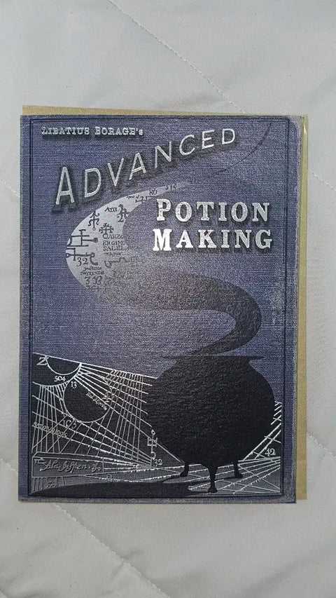 Harry Potter textbook postcard