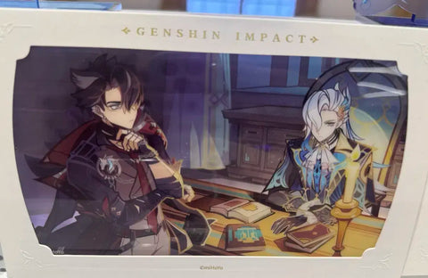 Genshin Impact Stand Photo Card Wriothesley Neuvillette