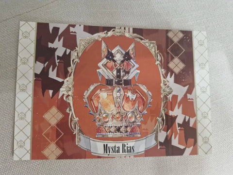 Nijisanji EN Luxiem Mysta Rias 1st Anniversary Message Card + Bonus