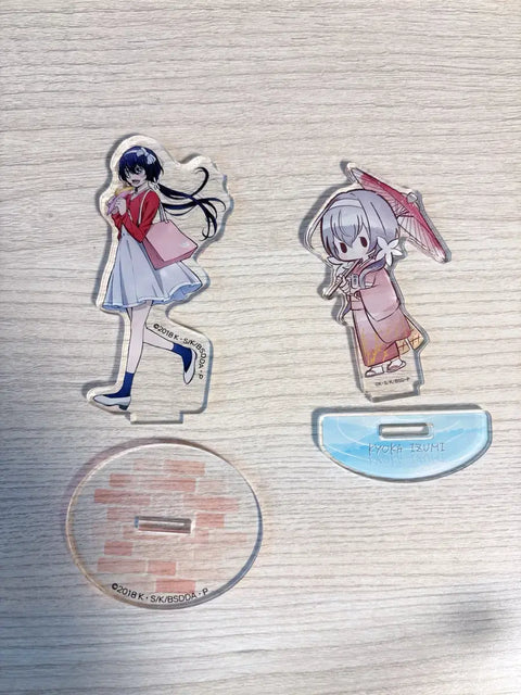 I'm transferring a bulk lot of Bungo Stray Dogs Kyoka acrylic stands.