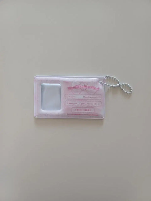Our Motif ID photo holder transfer