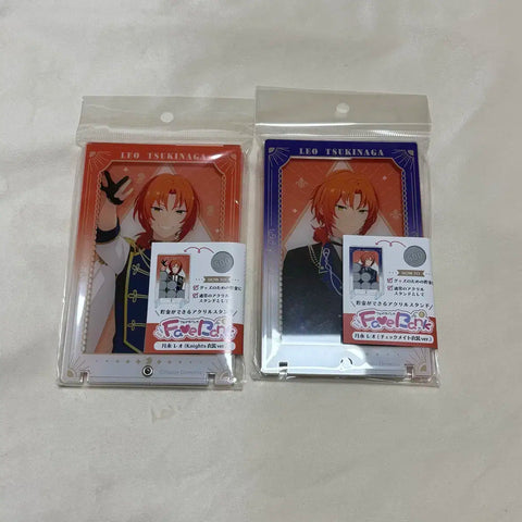 Ensemble Stars Leo Checkmate Acrylic Stand Piggy Bank Bundle Sale
