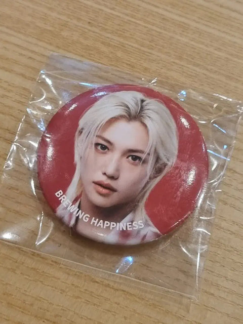 Gong Cha Stray Kids Felix Badge