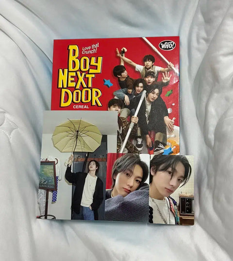 BONHDO album Crunch version Sungho full set photocard transfer
