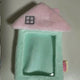 House-shaped photocard holder