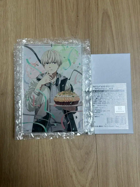Wind Breaker Vinny Hong birthday acrylic block, unopened, for sale