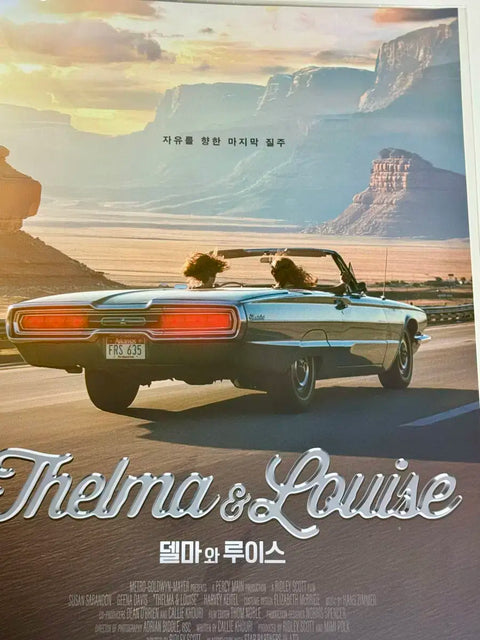 Thelma and Louise Week 2 Poster Unopened A3 Special CGV