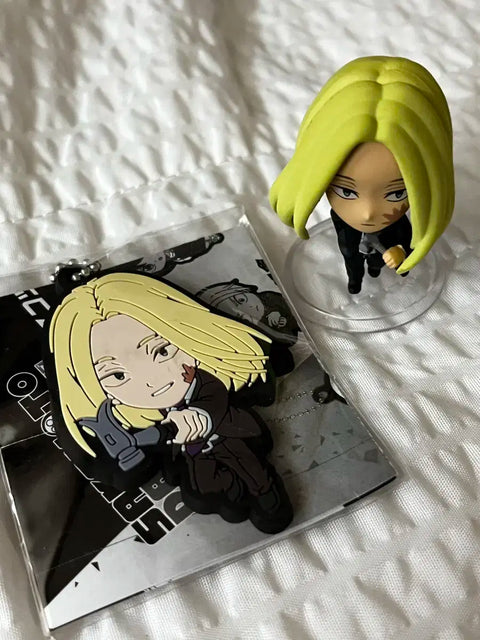 Sakamoto Days Shishiba Gacha Figure Rubber Strap Bundle