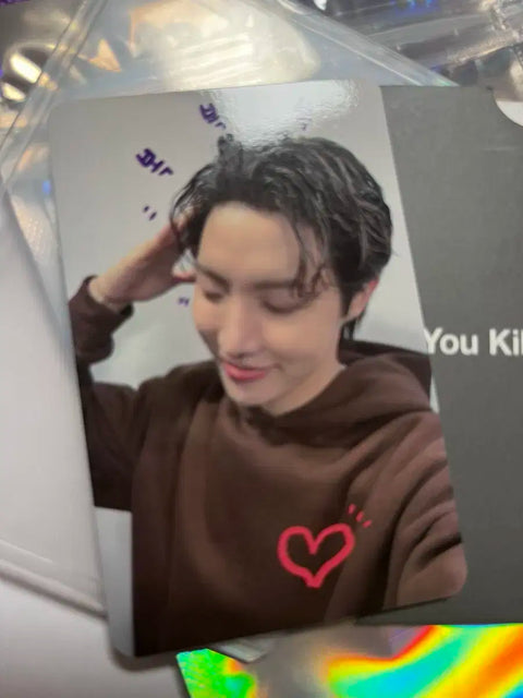 J-Hope unreleased limited edition photocard