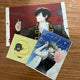 Selling Gintama Hijikata Toshiro birthday cafe freebie.