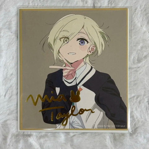 Love Live! Nijigasaki Mia Taylor Shikishi Nijigasaki Movie