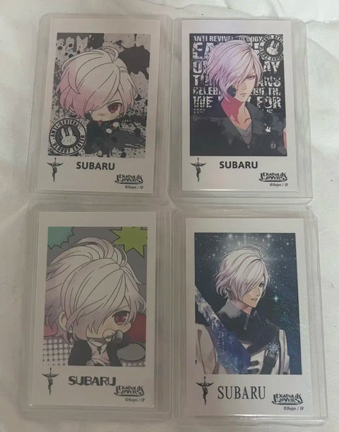 Diabolik Lovers Subaru Cheki 6-piece set