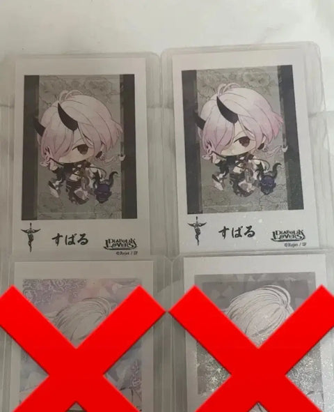 Diabolik Lovers Subaru Cheki 6-piece set