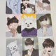 Do not touch the puppy. Kang Gunma Mofun visit photo card 9 types full set.
