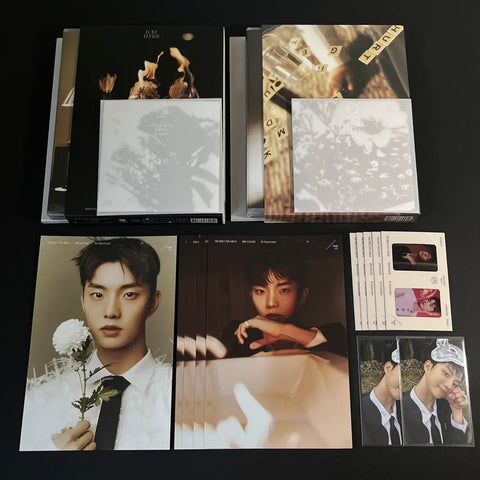 The Boyz Love Letter album unboxing photocard Q all together